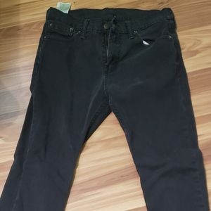 Levis 510 Skinny Black Jeans
